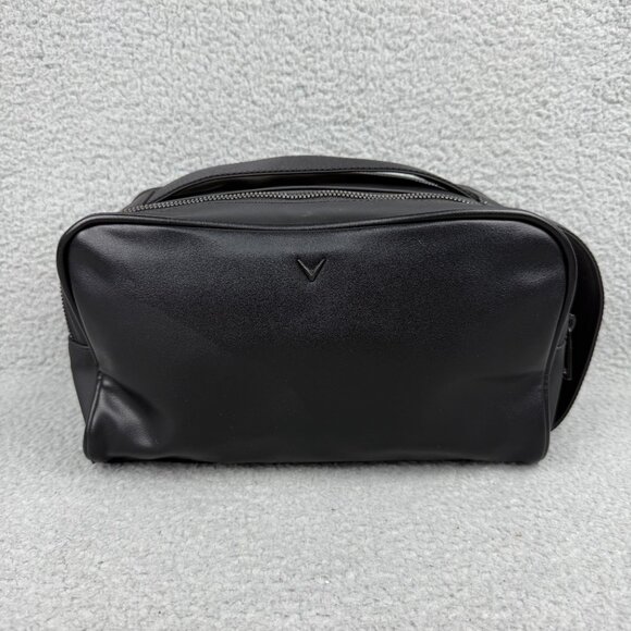 Callaway Bag Black Toiletry Case Travel Dopp Kit Pouch Accessory Golf Clutch 1 - Picture 2 of 11